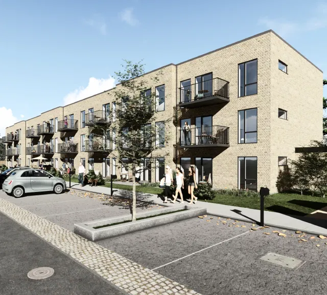 apartment Ny 97 m² lejlighed med altan eller terrasse