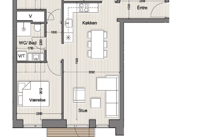 Visual presentation of the listing