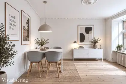 Visual presentation of the listing