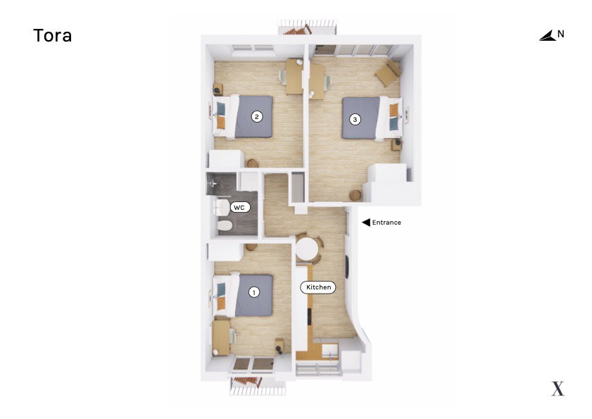 Visual presentation of the listing
