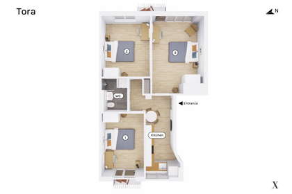Visual presentation of the listing