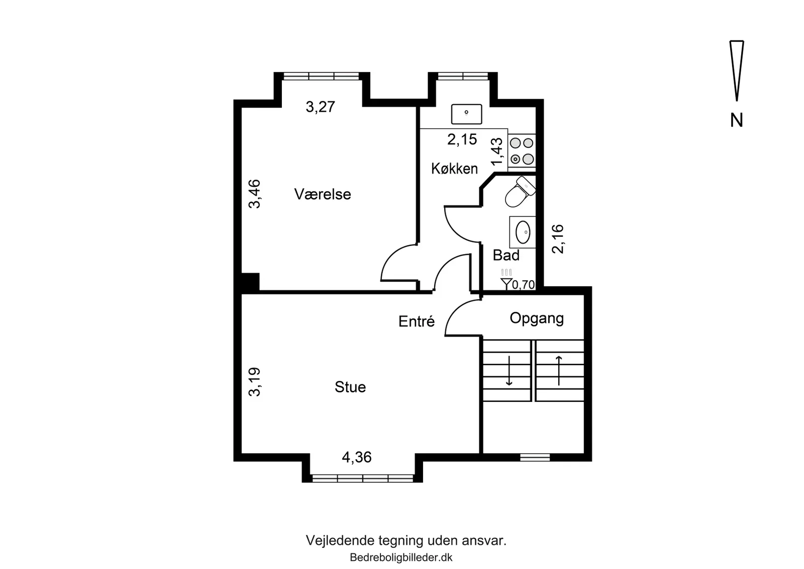 Visual presentation of the listing
