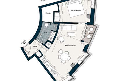 Visual presentation of the listing