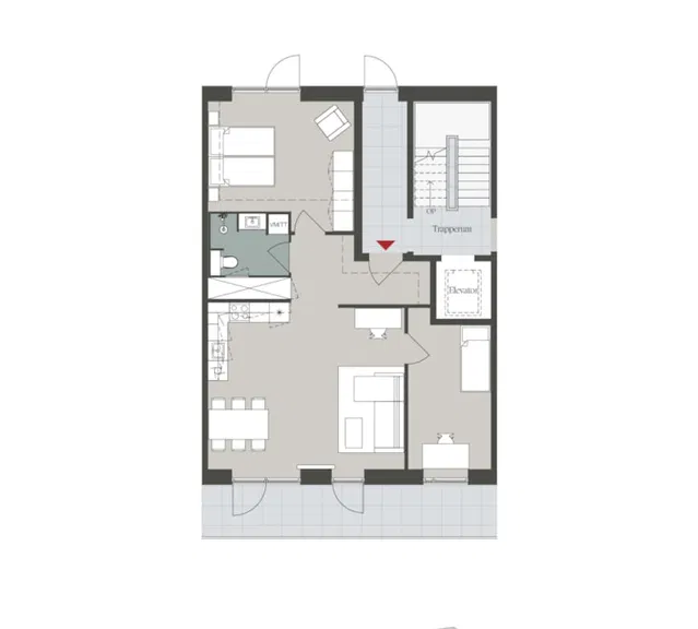apartment Apartment at Blomsterstræde 7, Ground Floor Right