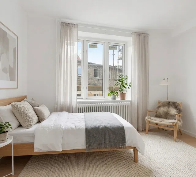 apartment Lys og velindrettet 2-værelses på 50 m2 med moderne køkken og stilrent bad