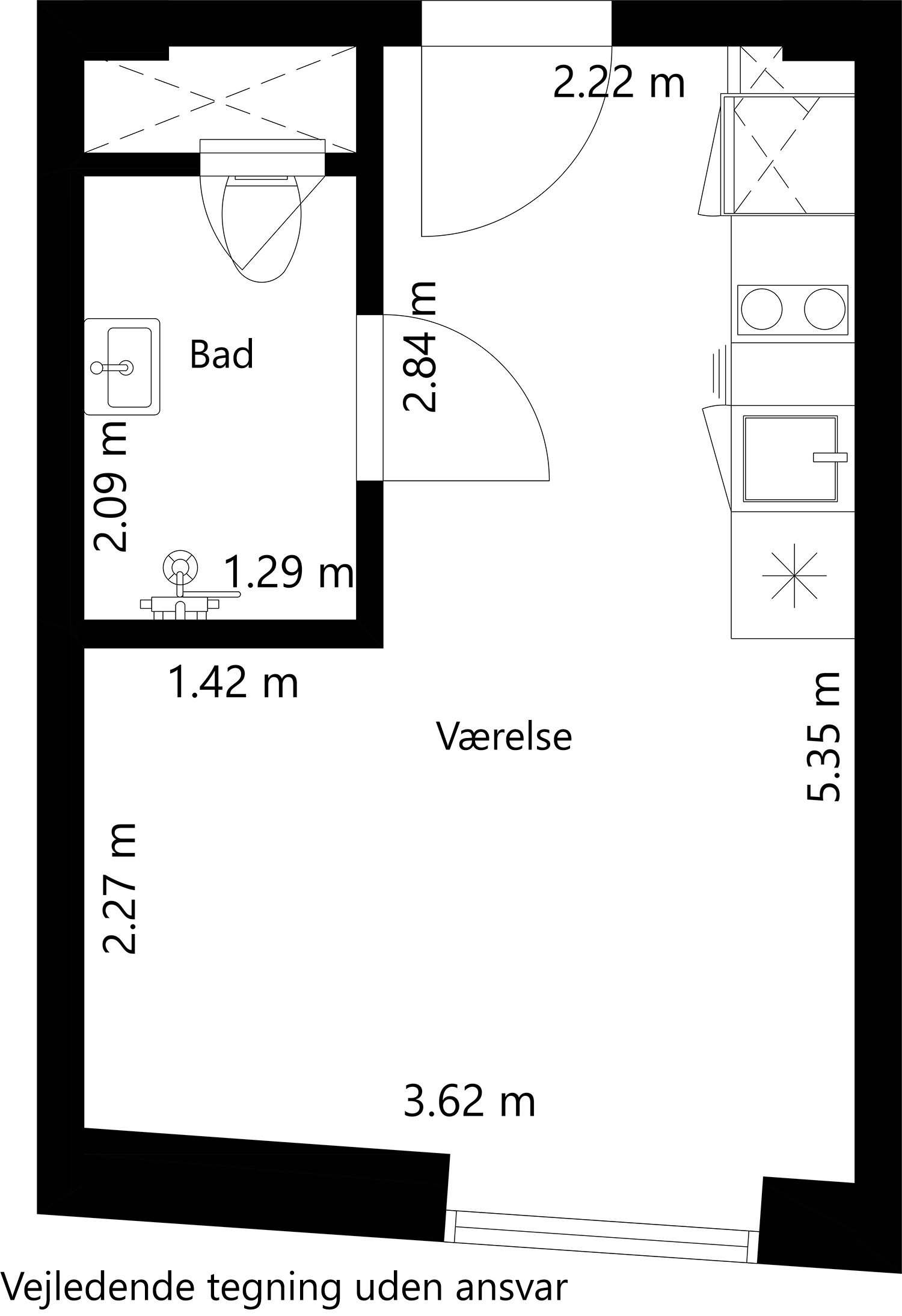 Visual presentation of the listing