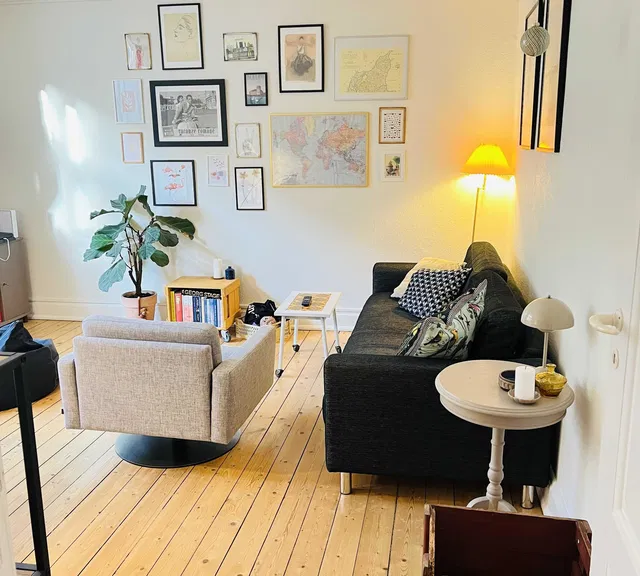 apartment Lys lejlighed med gårdhave tæt på havnen