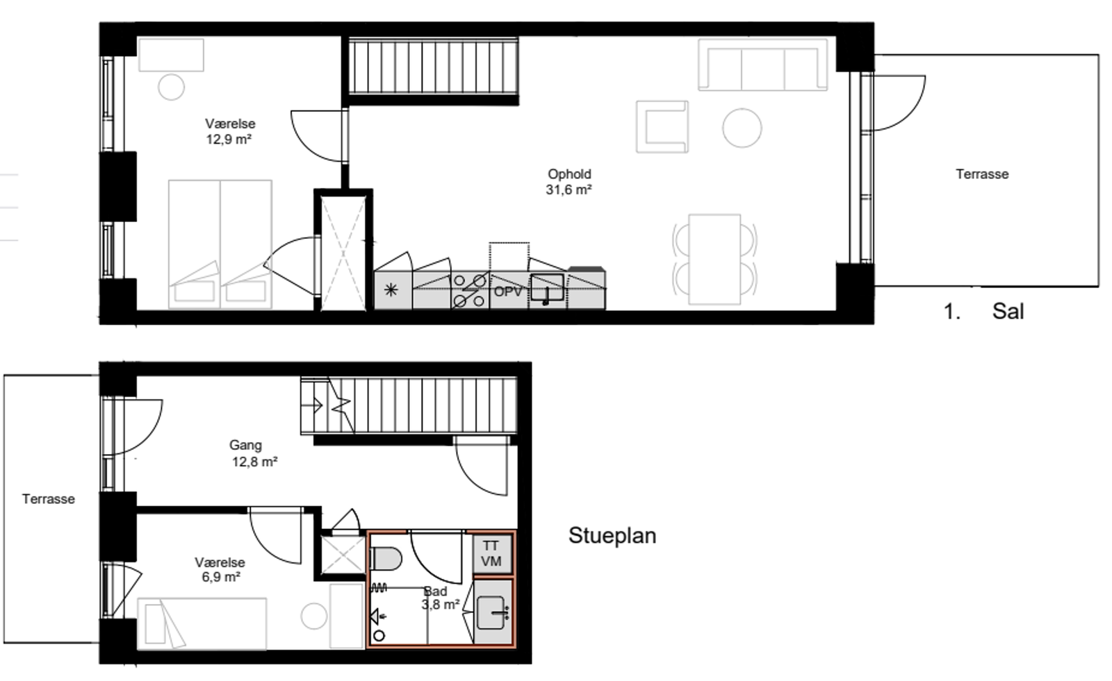 Visual presentation of the listing