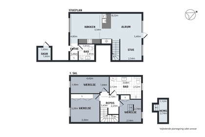 Visual presentation of the listing