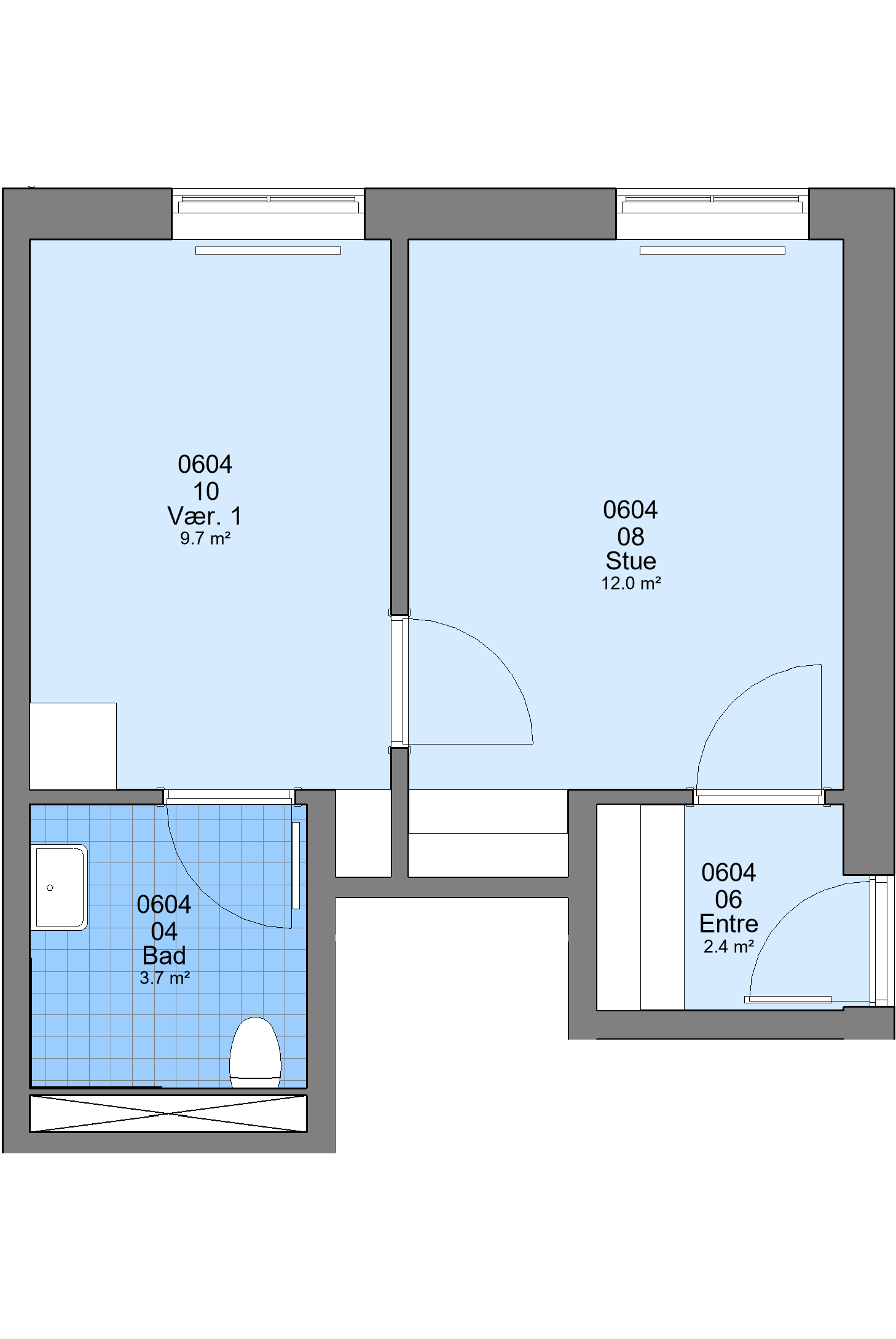 Visual presentation of the listing