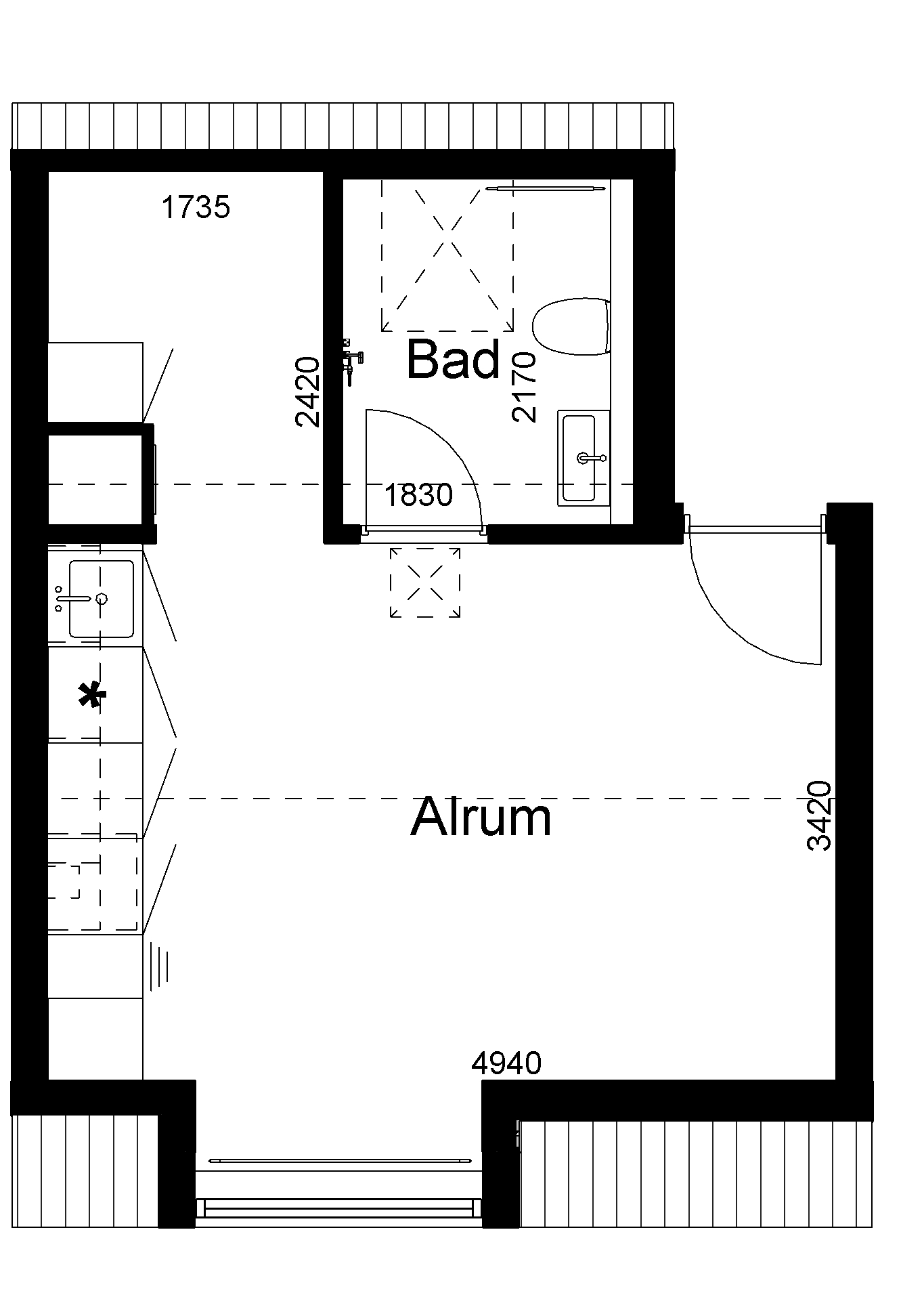 Visual presentation of the listing