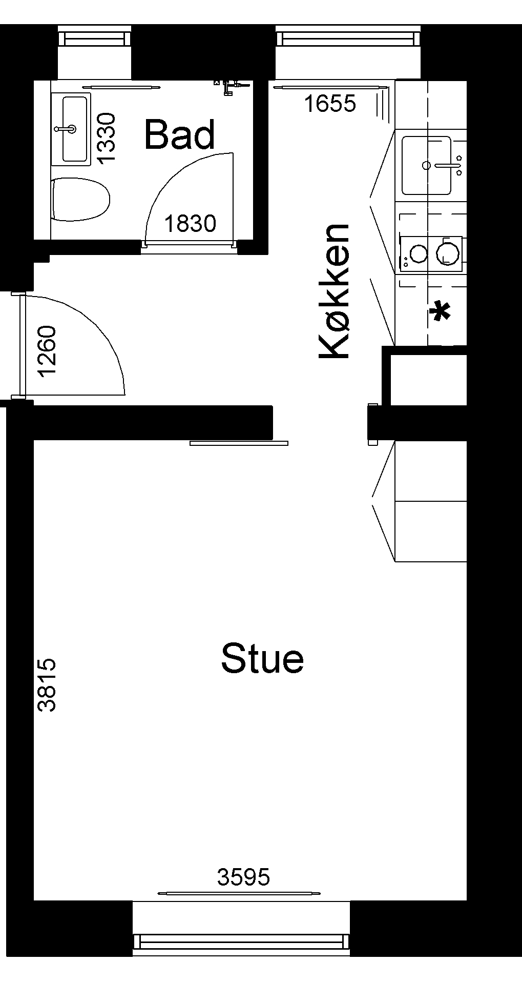 Visual presentation of the listing