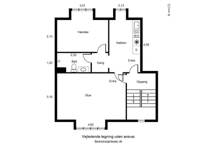 Visual presentation of the listing