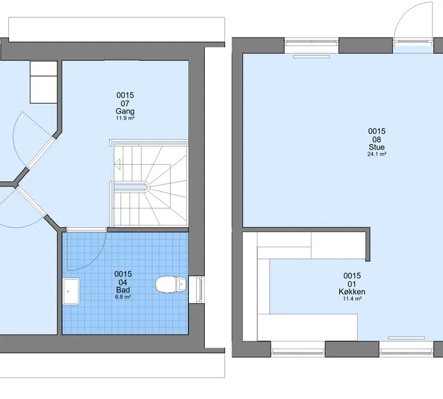 townhouse Prisvenlig lejlighed