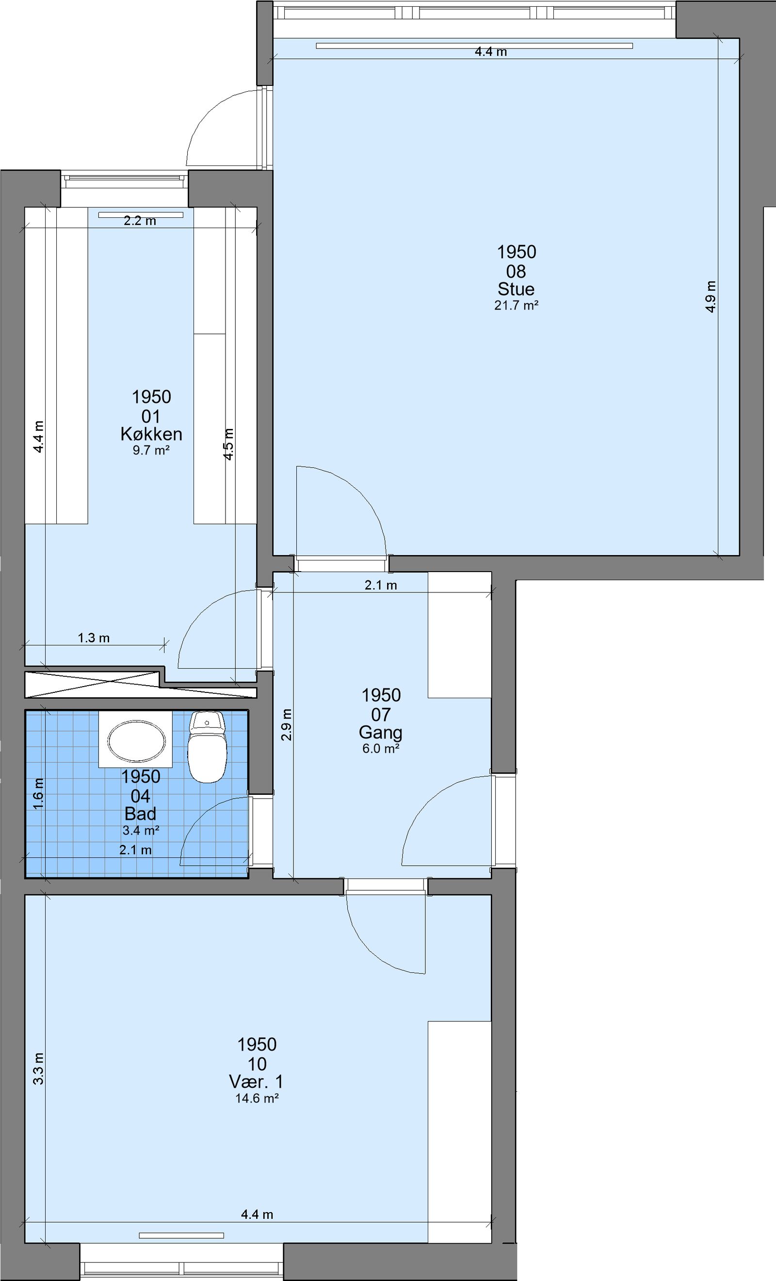 Visual presentation of the listing