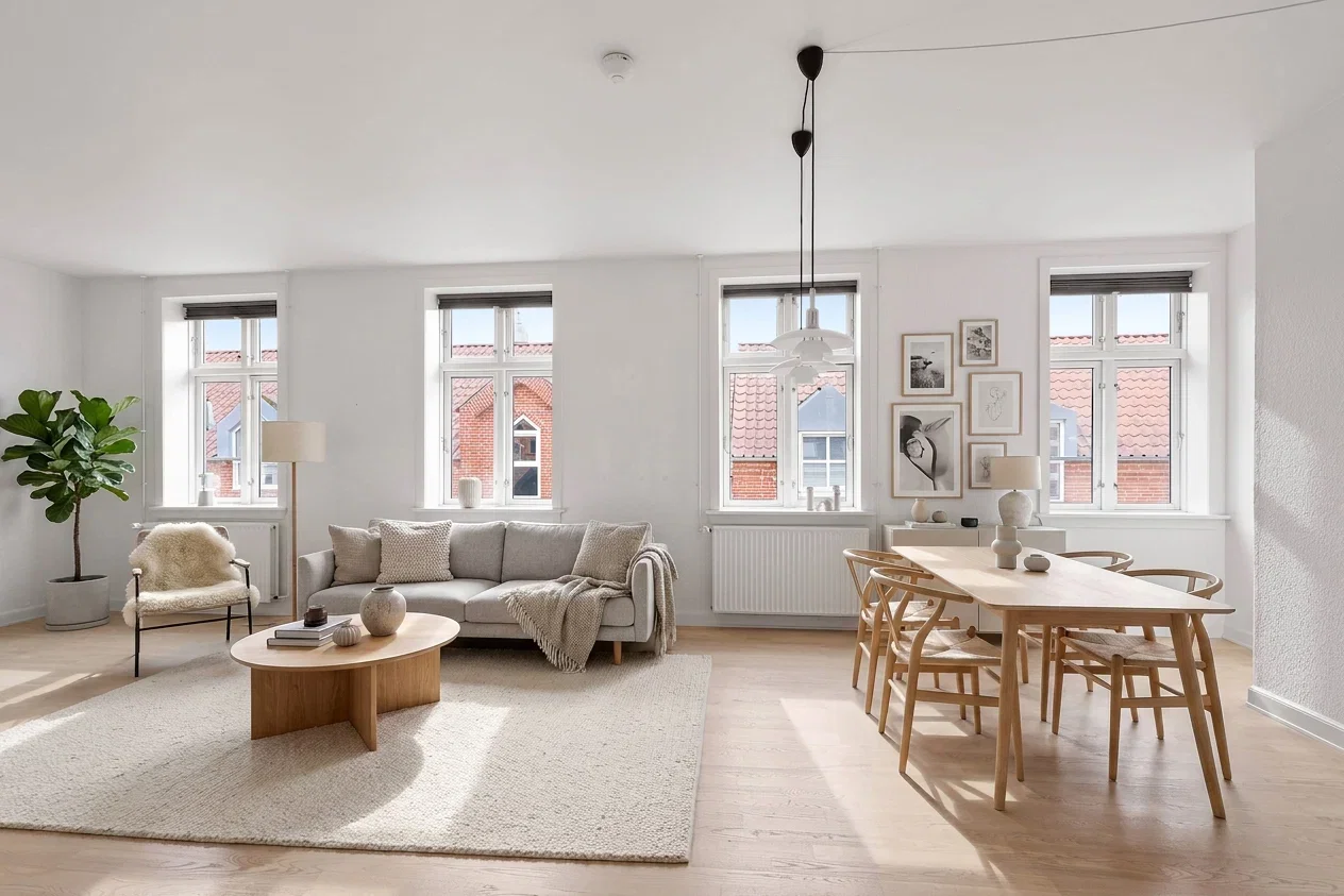 Visual presentation of the listing