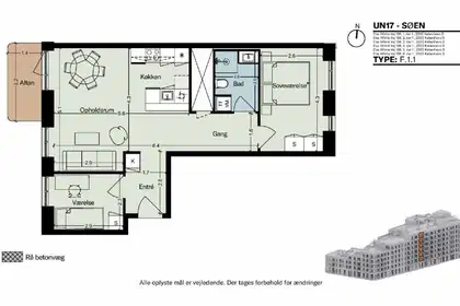 Visual presentation of the listing