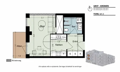 Kronen i UN17 Village - Fokus på det sunde liv - Else Alfelts Vej, København S - 1