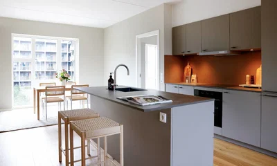 UN17 Søen - 4-Room Rental Apartment with Balcony and Views of Fælleden – Perfect Family or Shared Home - Else Alfelts Vej, København S - 2