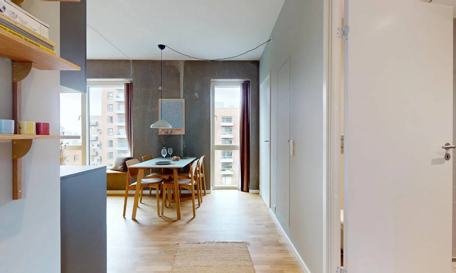 Visual presentation of the listing