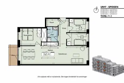 Visual presentation of the listing