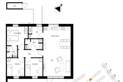 Visual presentation of the listing