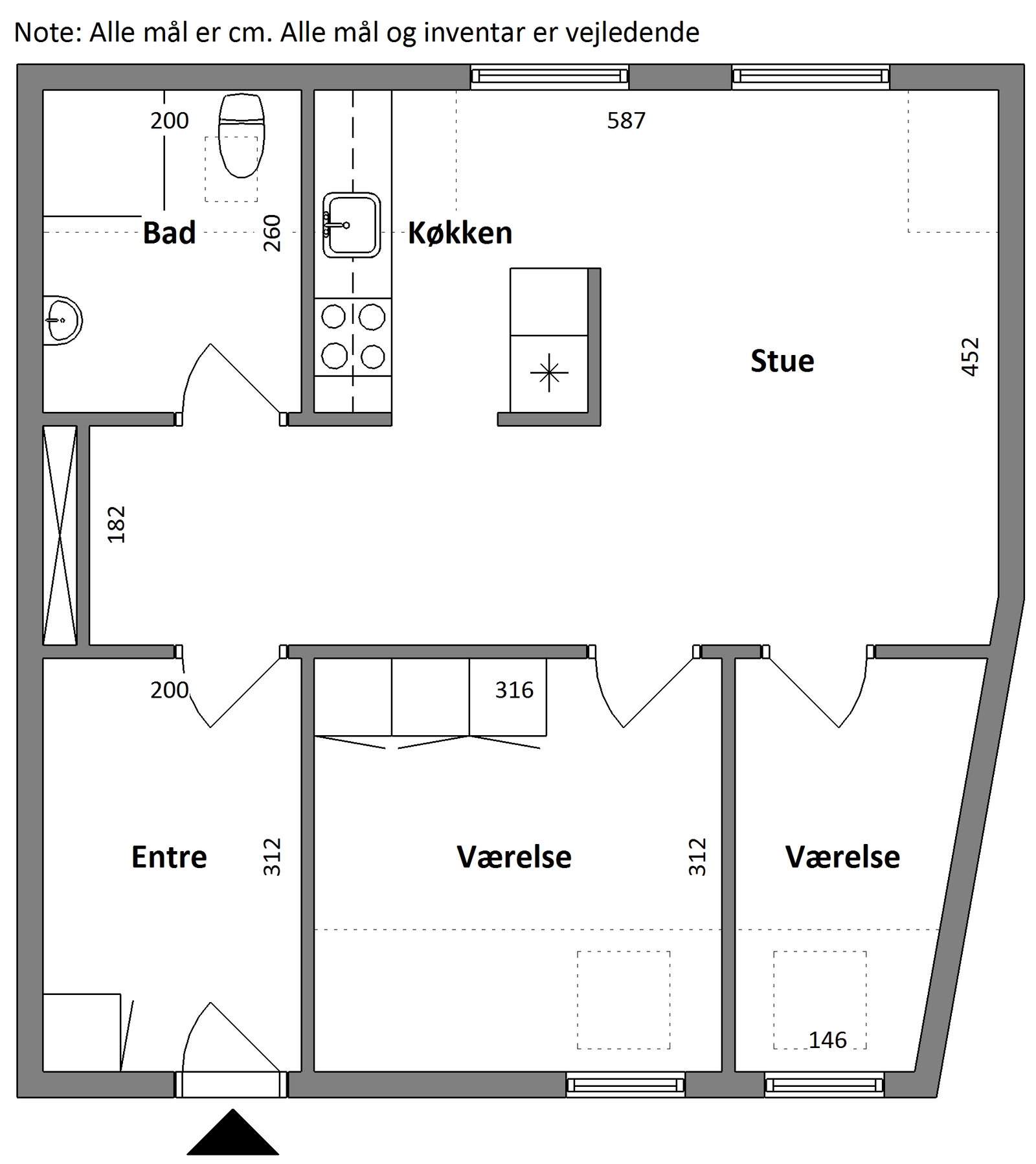 Visual presentation of the listing