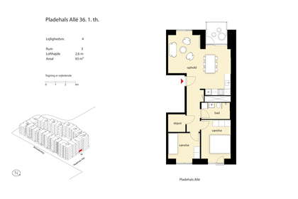Visual presentation of the listing