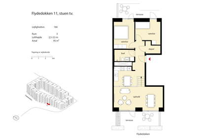 Visual presentation of the listing