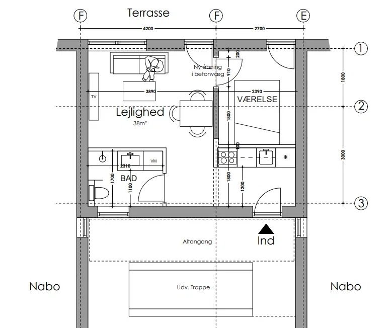 Visual presentation of the listing