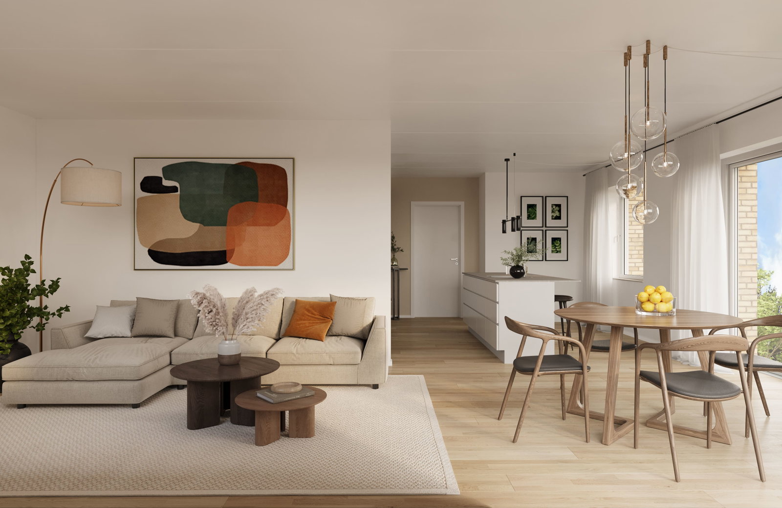 Visual presentation of the listing