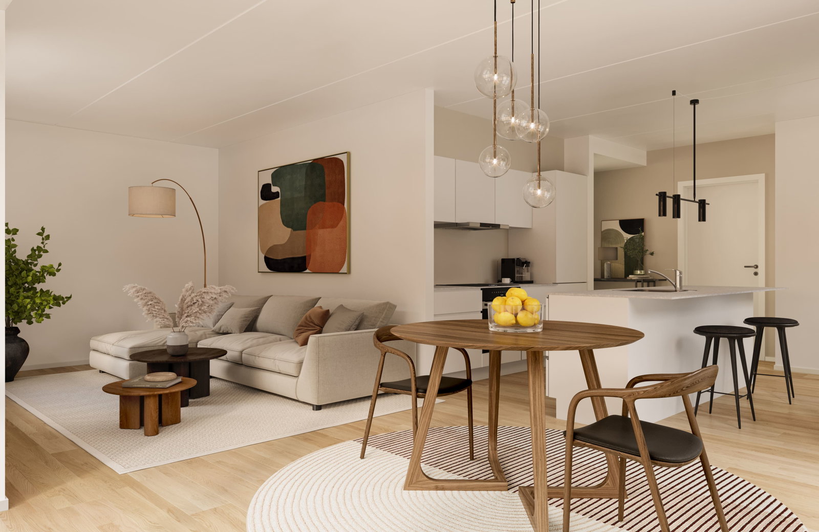 Visual presentation of the listing