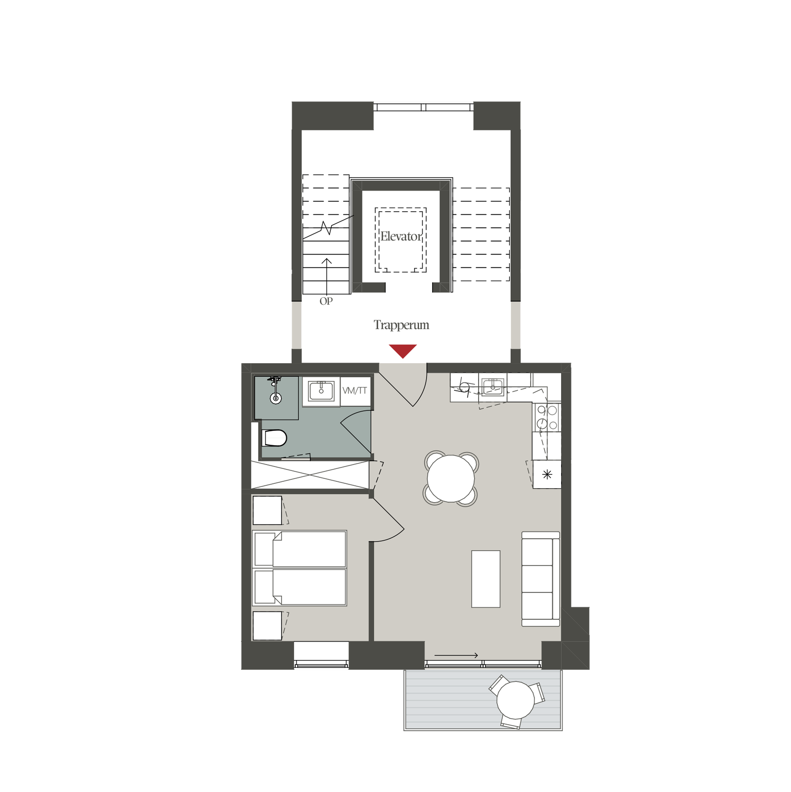 Visual presentation of the listing