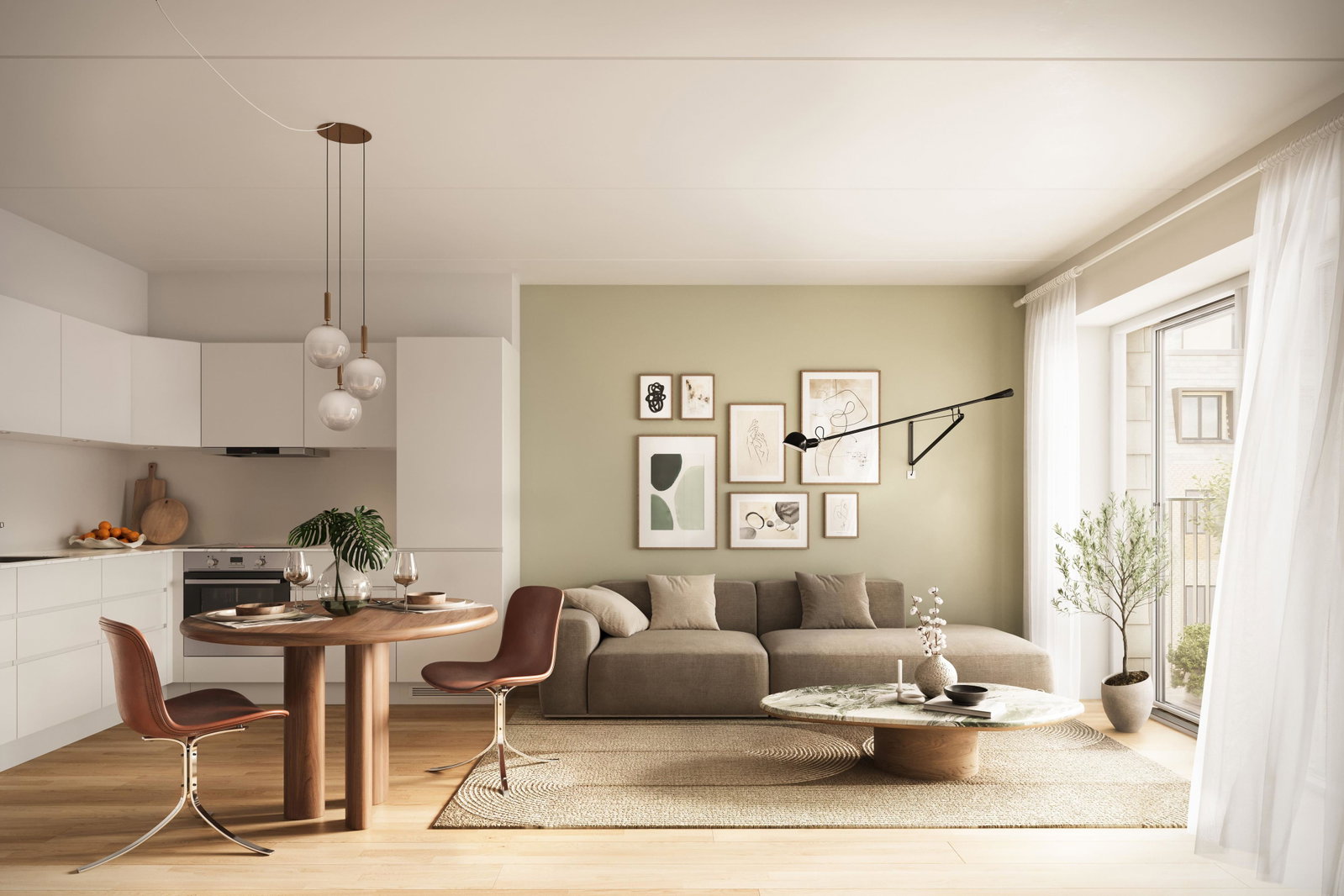 Visual presentation of the listing