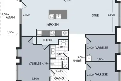 Visual presentation of the listing