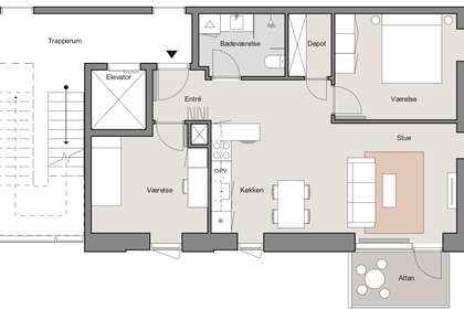 Visual presentation of the listing