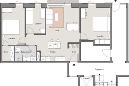 Visual presentation of the listing