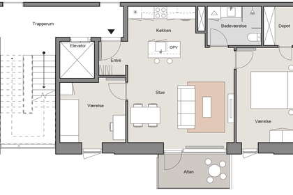 Visual presentation of the listing