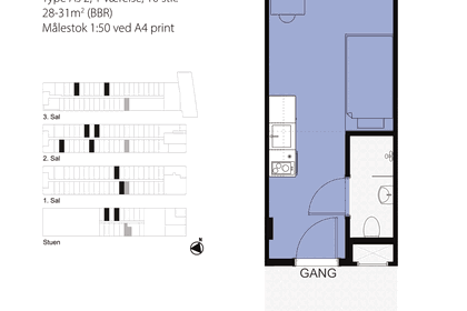 Visual presentation of the listing