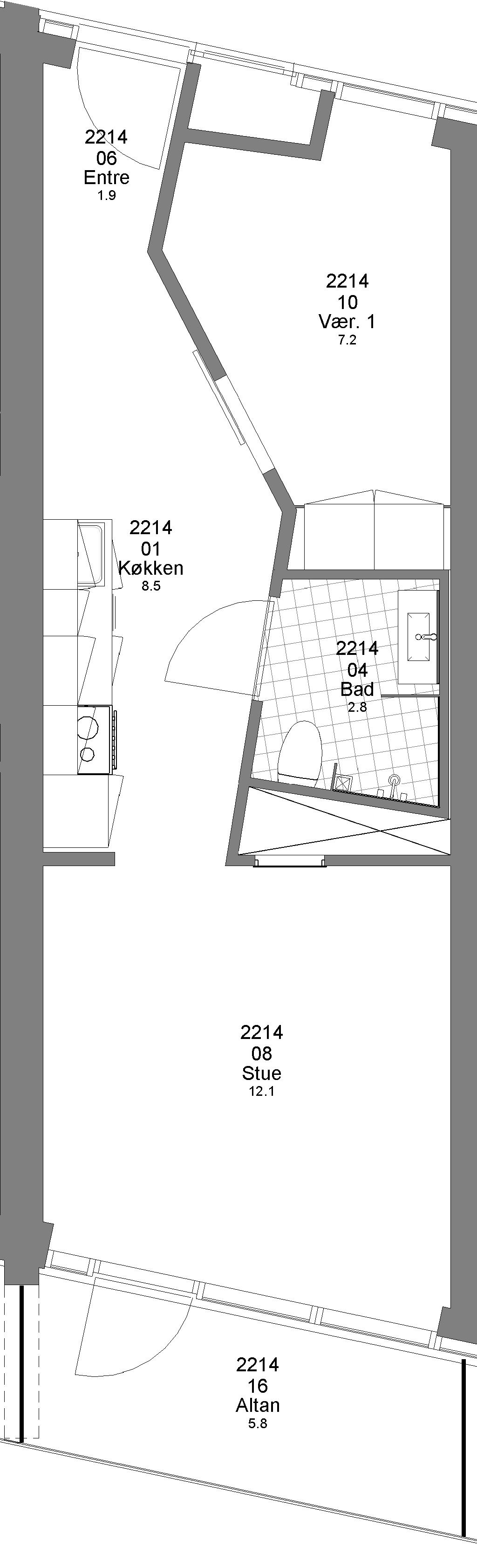 Visual presentation of the listing