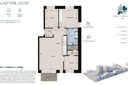 Visual presentation of the listing