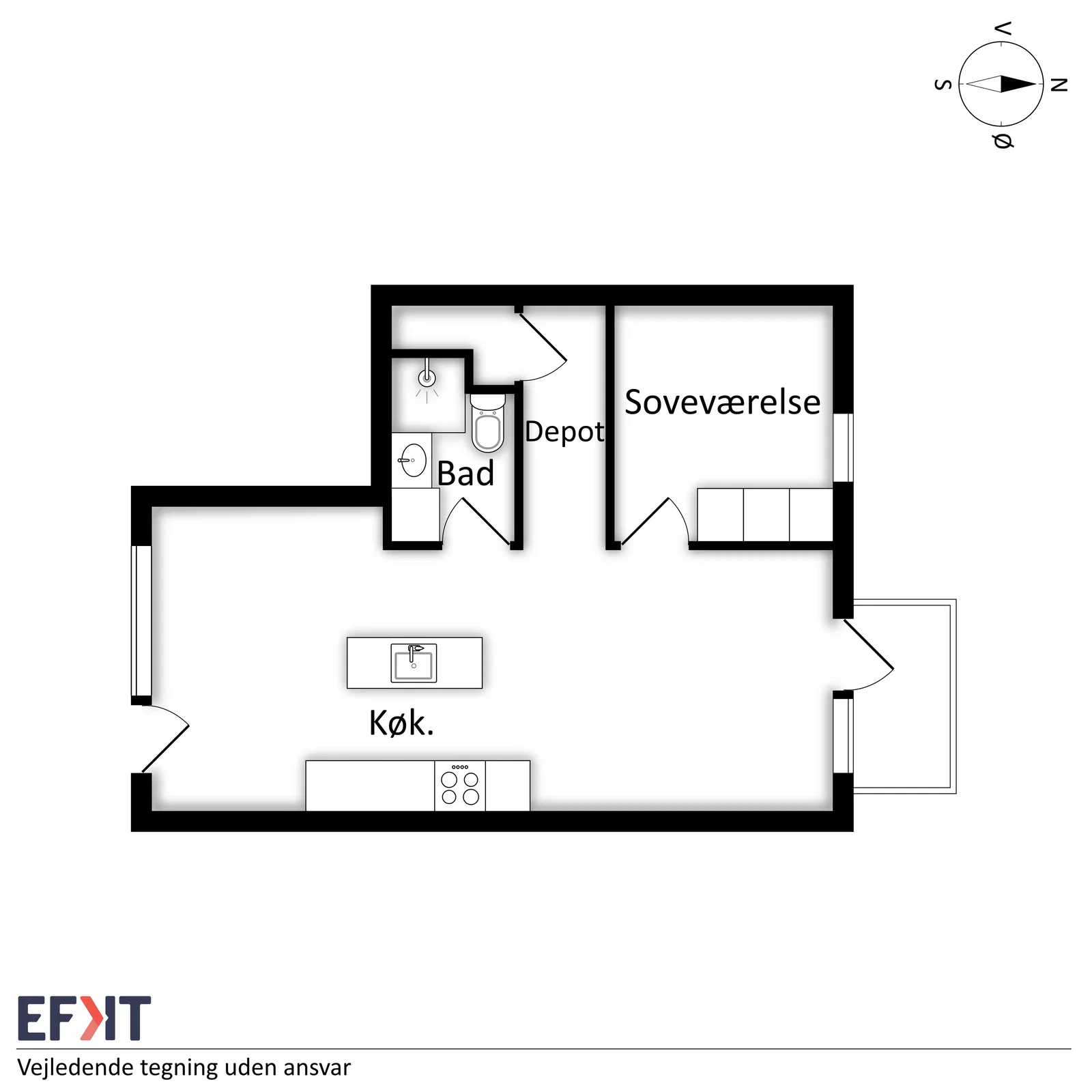 Visual presentation of the listing