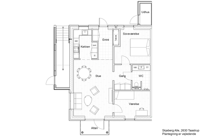 Visual presentation of the listing
