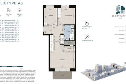 Visual presentation of the listing