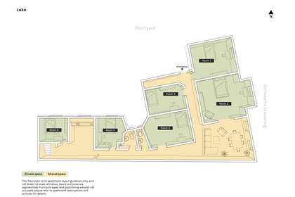 Visual presentation of the listing
