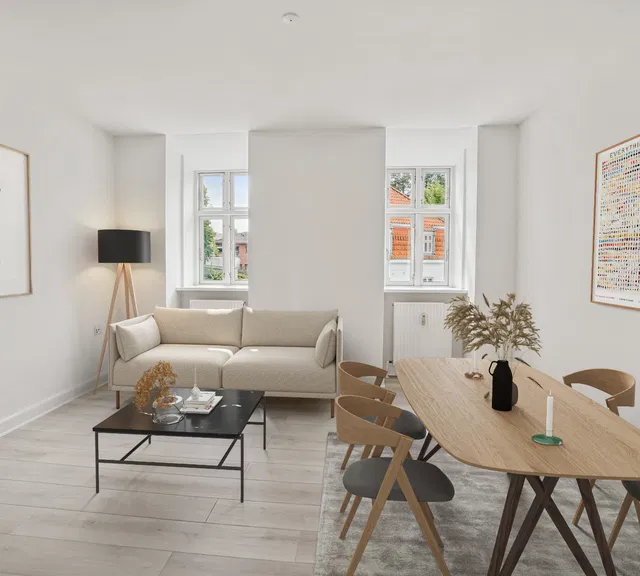 apartment Nyrenoveret lejlighed i rolige omgivelser