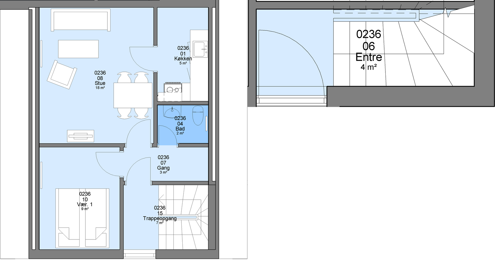 Visual presentation of the listing