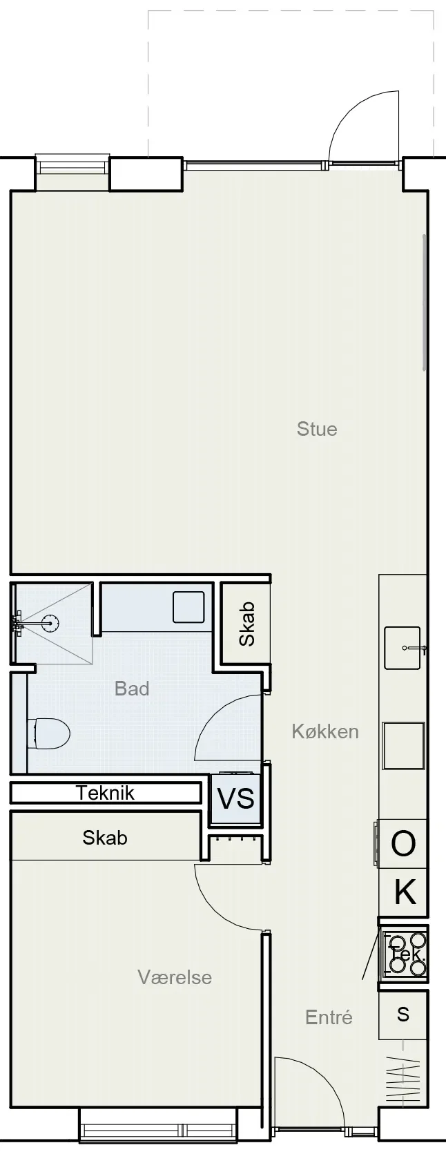 Visual presentation of the listing