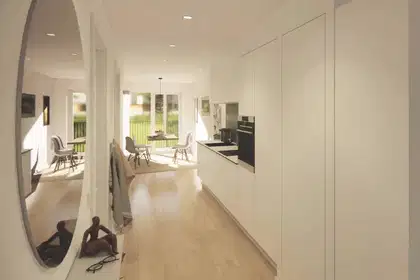 Visual presentation of the listing