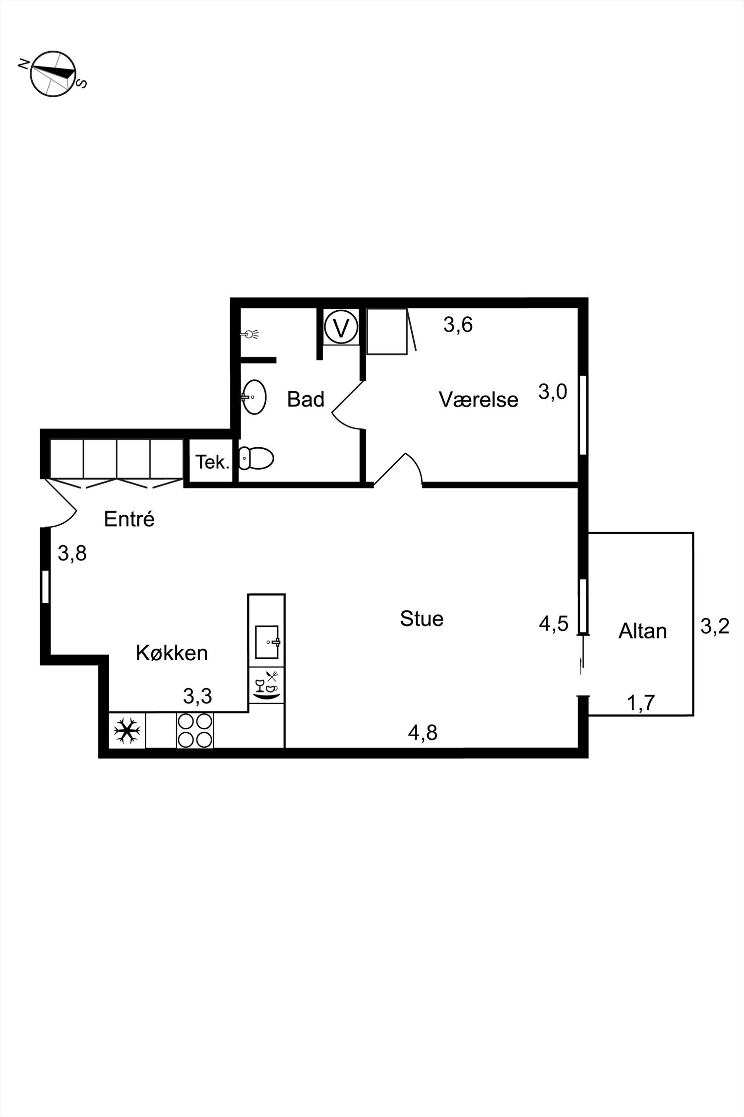 Visual presentation of the listing